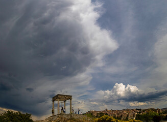 clouds in the sky