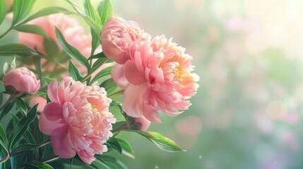 Obraz premium A bunch of pink flowers in a decorative vase. Perfect for home decor