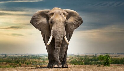 Fototapeta na wymiar Elefante