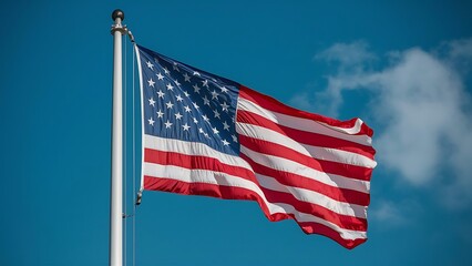 Obraz premium USA National Flag