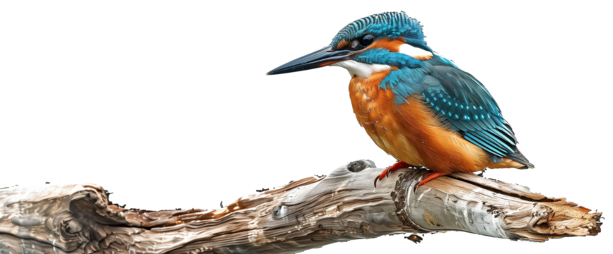 Colorful birds like red-billed hornbill, red-headed woodpecker, and black-headed woodpecker have striking beaks and feathers perfect for a wildlife portrait on a tree branch