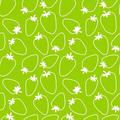 Fruit seamless strawberry pattern for fabrics and textiles and packaging and gifts and cards and linens