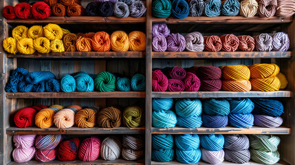 Pastel Colored Yarn Clews