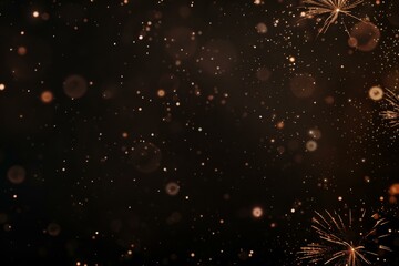 Fototapeta premium Abstract Festive Fireworks Display, Celebration Background