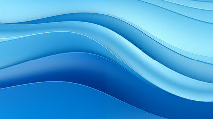 Abstract different blue lines as wallpaper background illustration.