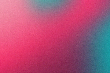 Pink and Teal Grainy Texture Gradient Stylish Wallpaper Design