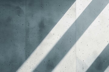 Abstract Light and Shadow Play on Concrete Wall, Modern Background