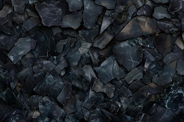 black dark rough grainy stone texture abstract grunge background digital ilustration - obrazy, fototapety, plakaty