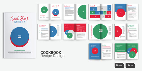 Cookbook Recipe Design Recipe book design Cookbook Booklet Cookbook Brochure Design	