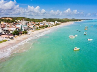 Aerial view of Maragogi beach, Alagoas