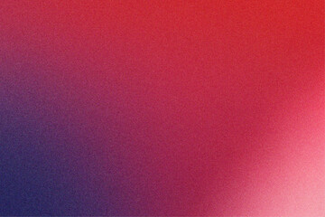 Trendy Grainy Texture Gradient Red Pink Indigo Background Concept