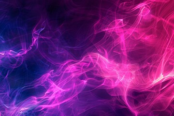 Obraz premium Abstract Colorful Smoke Waves Background, Artistic Design Concept