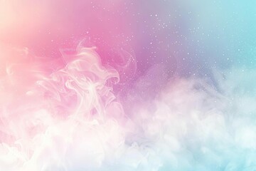 soft pastel pink and white abstract background with blurred gradient colors and dreamy atmosphere digital ilustration - obrazy, fototapety, plakaty