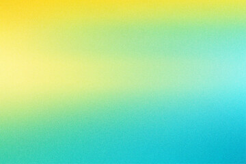 Modern Grainy Texture Gradient Concept Featuring Yellow White and Turquoise