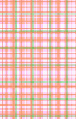 Groovy Happy Girl Plaid Background