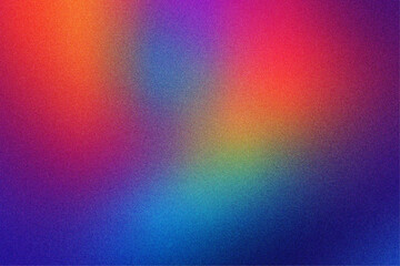Colorful Spectrum Showcase Grainy Texture Gradient Contemporary Design