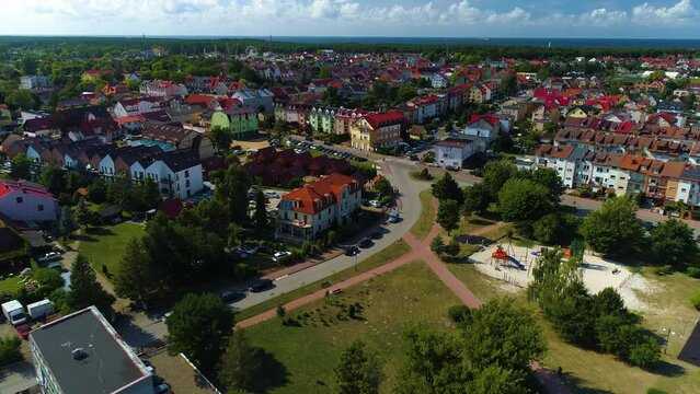 John Paul Park Leba Park Jana Pawla Aerial View Poland