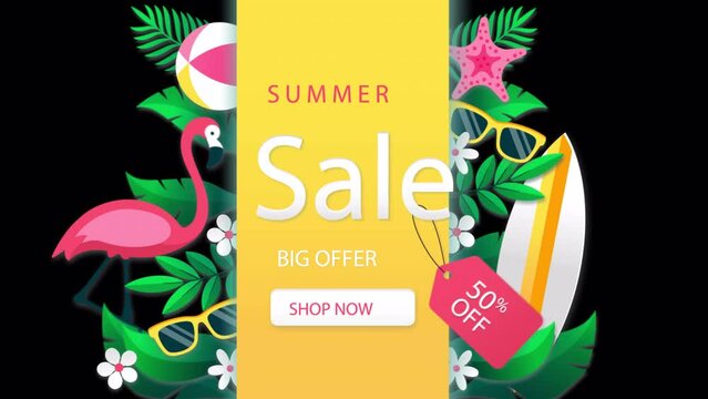Summer Sale Big Offer 50% Off