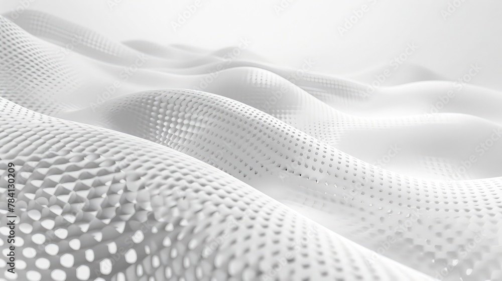 Poster abstract white and gray gradient background.halftone dots design background