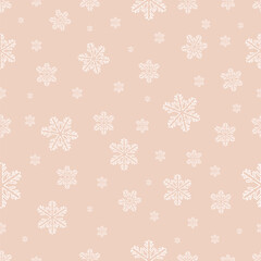 Christmas Seamless Pattern. Christmas and New year Holiday Repeatable Pattern. Decorative Elements Texture for Wallpaper, Gift Wrapping paper, Card or Banner Template or Fabric Textile Prints.