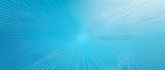 Abstract light blue rays background with halftone. Sunburst abstract background. Pop art comics book cartoon magazine style.
