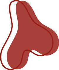 Fototapeta premium Abstract Blob Shape