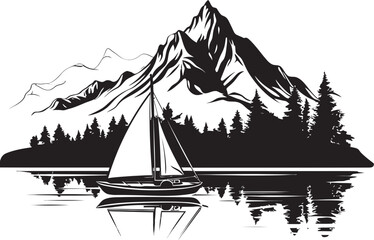 Summit Splendor Chalet Lake Grandeur and Boat Trips Mountain Lake Majesty Chalet Boat Adventures