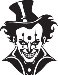 Phantom Phantasm Sinister Clown Emblem Sinister Showcase Haunting Clown Symbol Icon