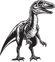 Lethal Lizard Dinosaur Symbol Design Rampaging Raptor Veloci Reptor Logo Icon