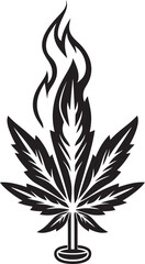 Blissful Bud Herbal Icon Design Leaf Legacy Vector Marijuana Leaf Symbol Emblem