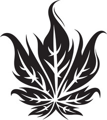 Fototapeta na wymiar Herb Harmony Cannabis Icon Design Chronic Charm Herbal Emblematic Emblem