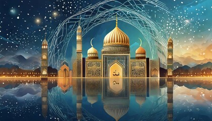 Eid Al Adha mubarak background design