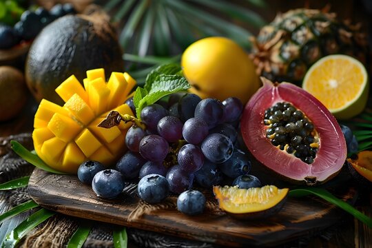 Tropical Fruits Offering Delightful Nutrition and Vibrant Flavors for a Healthy Lifestyle