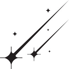 Shooting Sparkling Star