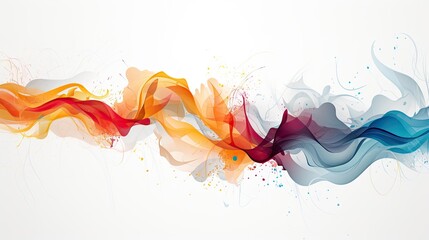 Abstract wavy pattern background 