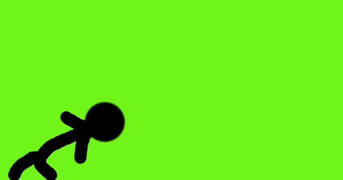 dancing stickman