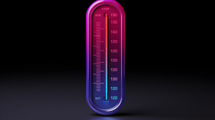 Thermometer Dry Icon 3d - obrazy, fototapety, plakaty