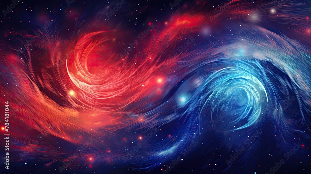 Poster background with space
