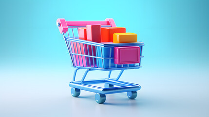 Shopping Cart icon 3d