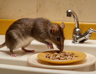 Rat in a Kitchen