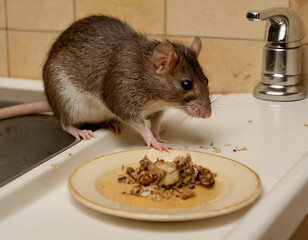 Rat in a Kitchen
