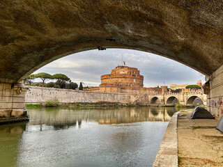 Castel St. Angelo and Hadrian's Tomb