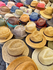 Hats At The Campo de Fiori