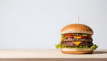 Grill burger, realistic 3d burgers falling in the air, grilled meat collection, ultra realistic, icon, falling, flying, detailed, angle view food photo, burger composition