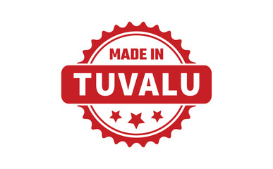 Made In Tuvalu Rubber Stamp
