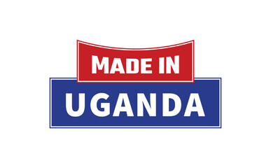 Made In Uganda Seal Vector