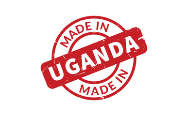 Made In Uganda Rubber Stamp
