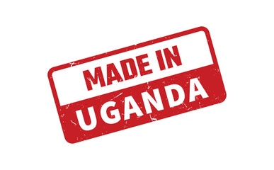 Made In Uganda Rubber Stamp