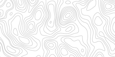 Topographic map patterns, topography line map. Vintage outdoors style,  The concept of a conditional geography scheme and the terrain path. Vector illustration. - obrazy, fototapety, plakaty