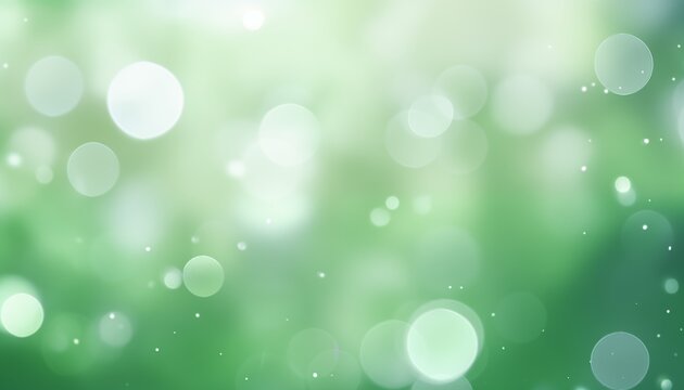 spring green glittering background
